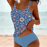 Moda Lusitana - Tankini Estampado Elegante
