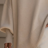 Anneta | Suéter poncho oversized