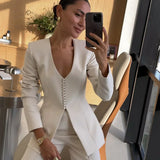 Aurélia™ | Blazer feminino elegante de alfaiataria
