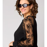 Moda Lusitana - Vestido elegante e sensual de renda preta