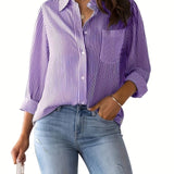 Svala Striped Summer Blouse