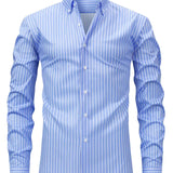 Camisa às riscas chique