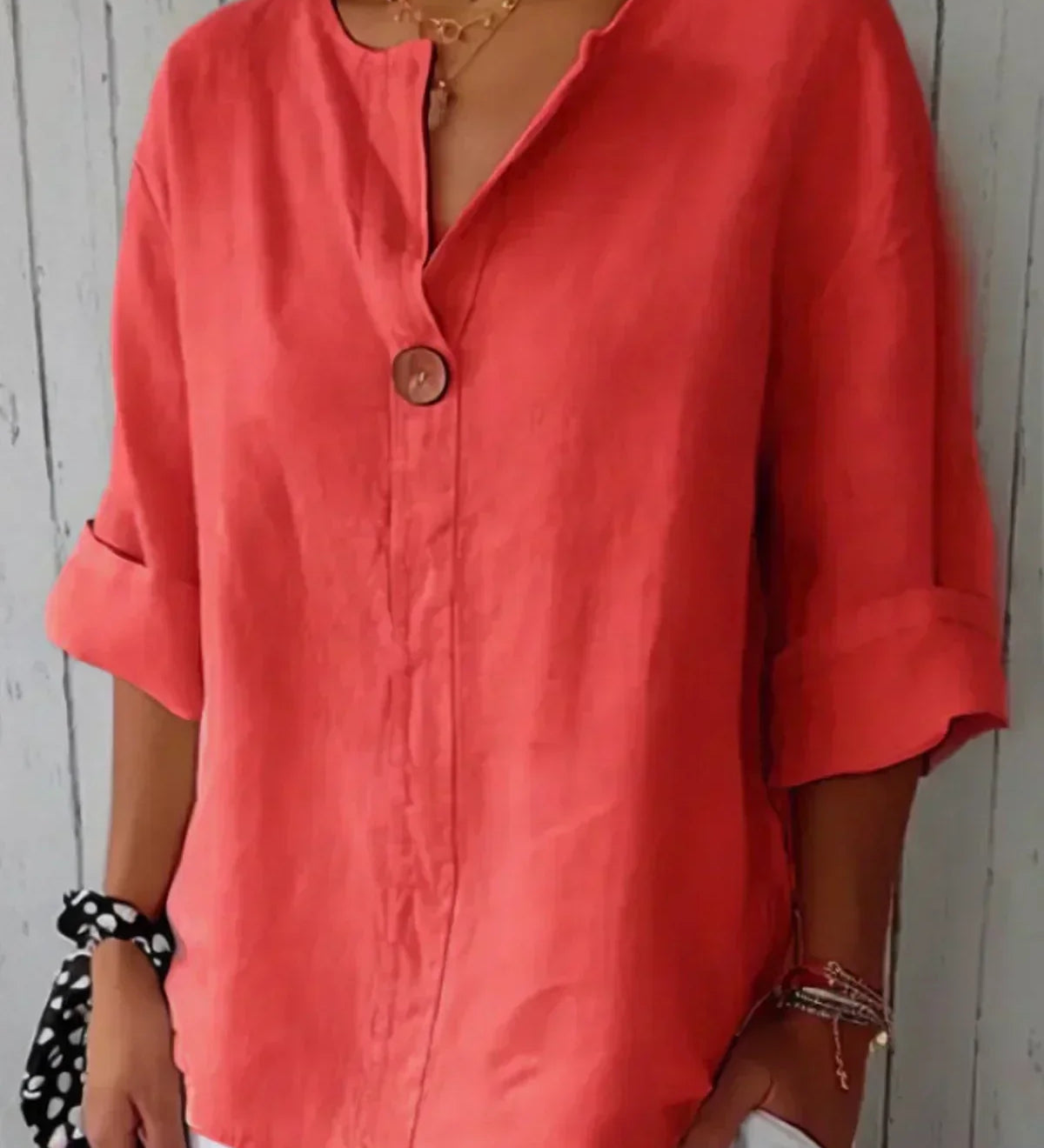 Aria | Blusa Casual Decote V