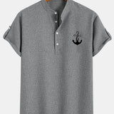 Moda Lusitana - Camisa Elegante com Colarinho Moderno