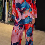 Patricia | Conjunto elegante com padrão