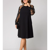 Moda Lusitana - Vestido elegante e sensual de renda preta