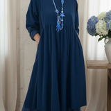 Melvaria | Vestido Midi Relaxado