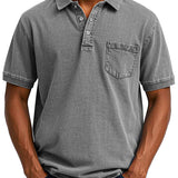 Maxime™ | Camisa polo casual vintage para homem