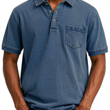 Maxime™ | Camisa polo casual vintage para homem