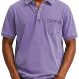 Maxime™ | Camisa polo casual vintage para homem