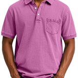 Maxime™ | Camisa polo casual vintage para homem