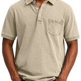 Maxime™ | Camisa polo casual vintage para homem