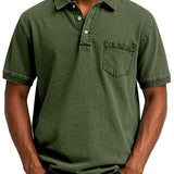 Maxime™ | Camisa polo casual vintage para homem
