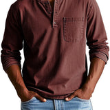 Lenoir™ | Camisa vintage de manga comprida