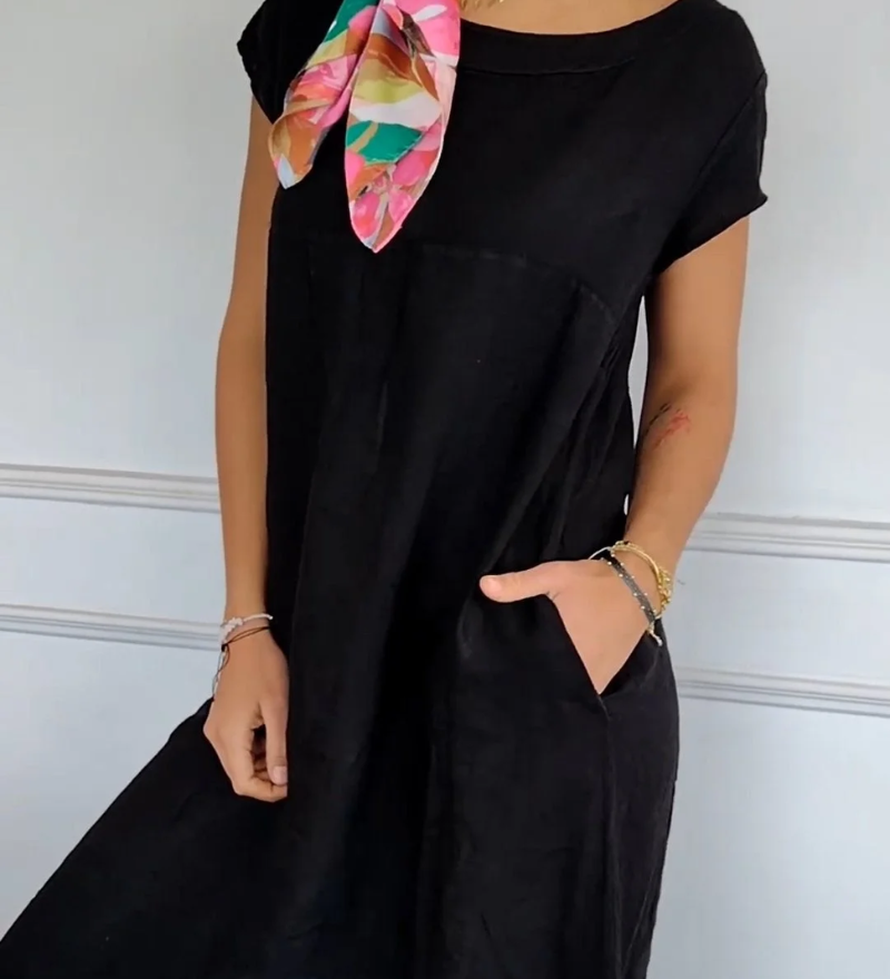 BELLA – Vestido Casual Algodão