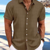 Camisa casual de manga curta