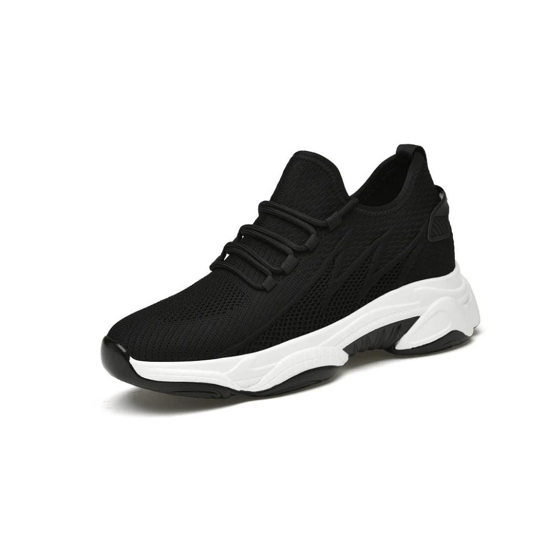 SkyBoost Pro Height-Boosting Sneakers (Black)
