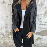 Astrid™ | casaco jeans feminino
