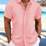 Camisa casual de manga curta