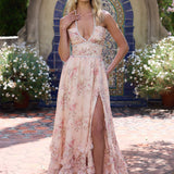 Serena™ | Vestido Pêssego Rug