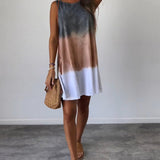Rosalie | Vestido casual sem mangas de luxo