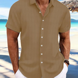 Camisa casual de manga curta