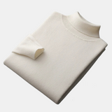 Camisola de gola alta em caxemira Mars