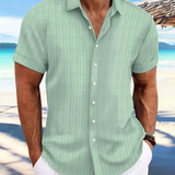 Camisa casual de manga curta