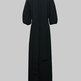 Moda Lusitana - Vestido Elegante com Detalhes Dourados