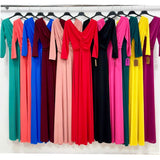 Moda Lusitana - Vestido Elegante de Tecido de Seda
