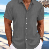 Camisa casual de manga curta
