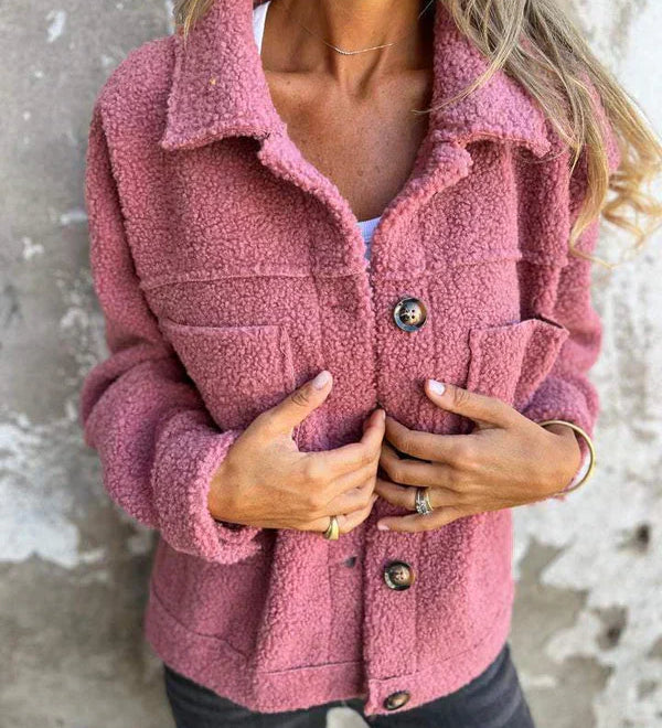 Eva Cozy Teddy Jacket