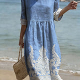 Moda Lusitana - Vestido com Estampa Floral