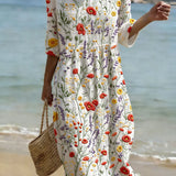 Moda Lusitana - Vestido Estampado Floral