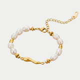 Pulseira Onda Dourada