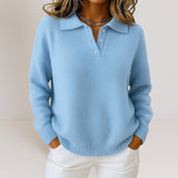 Linnea Collared Knit Sweater