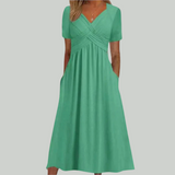 Rosella™ - Vestido elegante e lisonjeiro