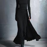 Naiara ❘ Vestido maxi com nó lateral