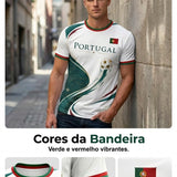 Camisola Artística para Jogos da Seleção Portuguesa - Masculina