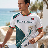 Camisola Artística para Jogos da Seleção Portuguesa - Masculina