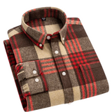 Givalli - Camisa xadrez de algodão