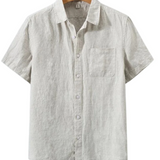 Camisa de linho Santorini