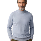Camisola de caxemira com gola média