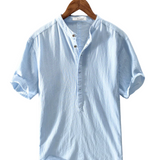 Camisa de linho de Singapura