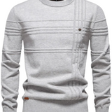 Camisola para homem com design axadrezado