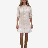 Gaëlle™ Vestido suéter de malha
