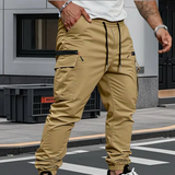 Moda Lusitana - Calça Jogger Utilitária Stretch