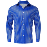 Camisa às riscas