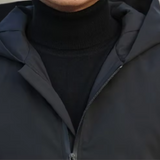 Casaco corta-vento elegante para homem