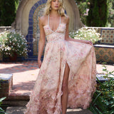Serena™ | Vestido Pêssego Rug